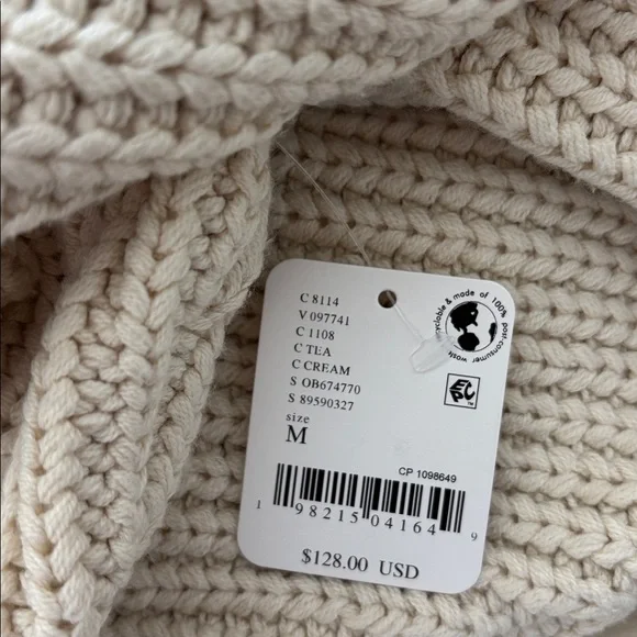 Free People Women's Swim Too Deep Oversized Sweater ❄️🧣⛸️ - Picture 3 of 5